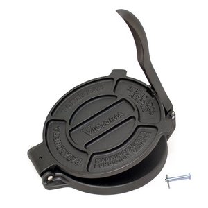 Make Authentic and Delicious Homemade Tortillas with this Heavy Duty Cast Iron Tortilla Press
