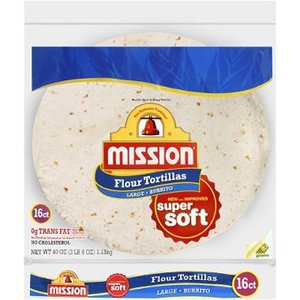 Mission Flour Tortilla Burritos
