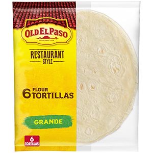 Old El Paso Restaurant Style Grande Flour Tortillas
